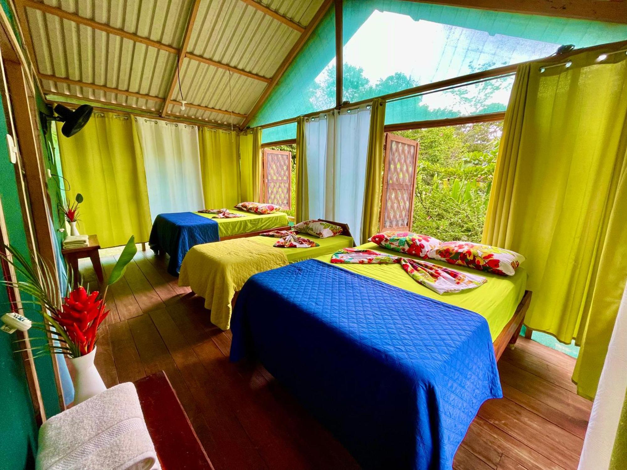 Alouatta Lodge And Canopy Cahuita Exterior foto