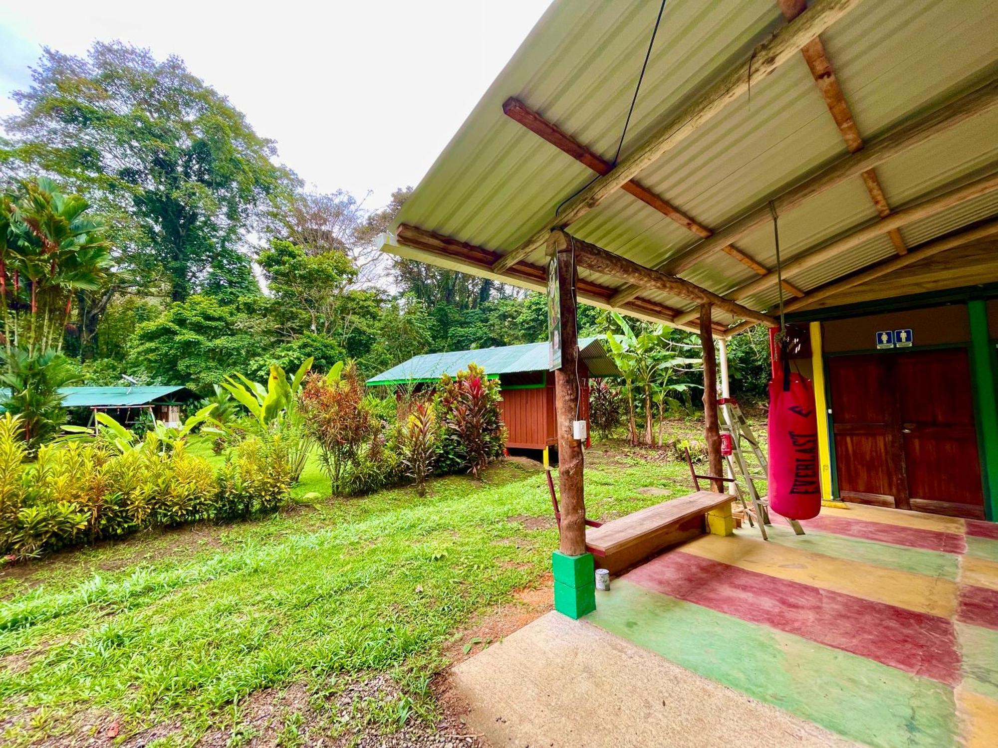 Alouatta Lodge And Canopy Cahuita Exterior foto